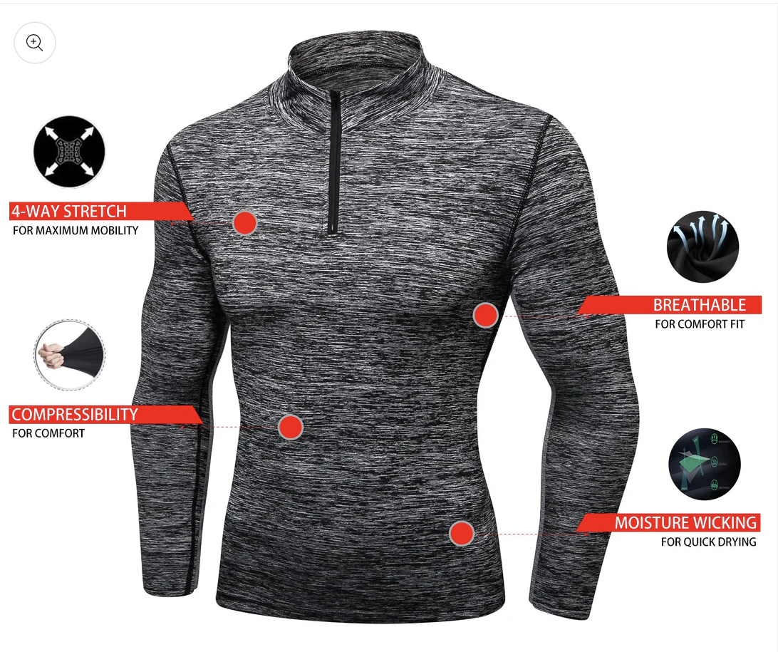 Fitness Collar Sweater