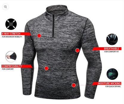 Fitness Collar Sweater